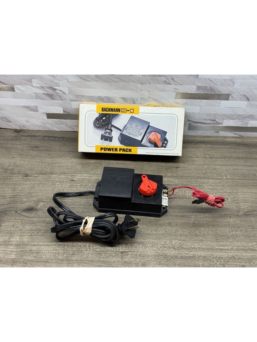 Bachmann Power Pack 6607 #44207 For G/HO/N Gauge Trains w/ Cable